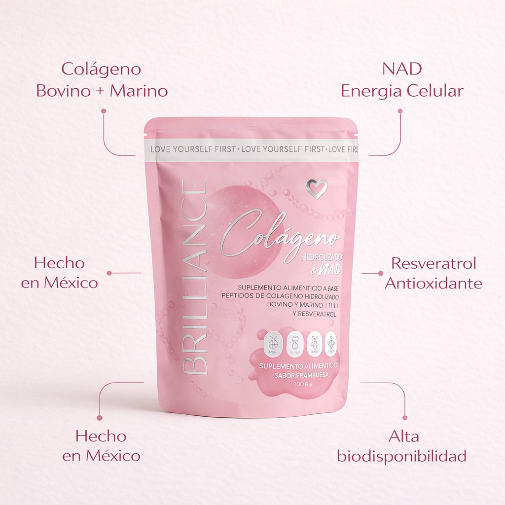 Colágeno Hidrolizado Premium Con Resveratrol + NAD